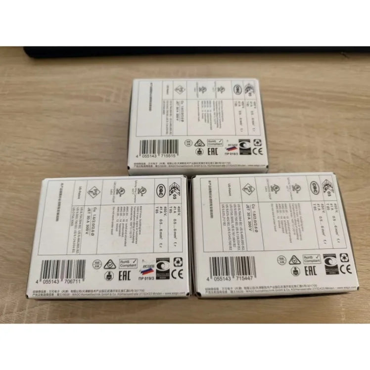 WAGO 221‑412/413/415/2401/2411/612/613/615 Multi‑box Set LeverWire Connector, Reusable Electrical Terminal Block for Home Wiring