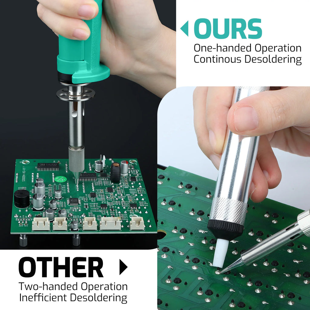 180W Desoldering Suction Tin YIHUA 929D-VI Electric Desoldering Iron Soldering Sucker Pen 929D-V Soldering Iron Welding Tools