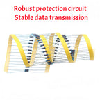 100pcs 1/4W Resistance 0.1R~2.2M 1% Metal Film Resistor Series 0.25W 1R 10R 47R 100R 220R 470R 1K 2.2K 10K 22K 100K 220K 1M ohm