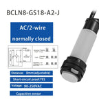 BXUAN CR18 Capacitive Liquid Level Sensor NPN PNP NO NC Level Proximity Switch 220V