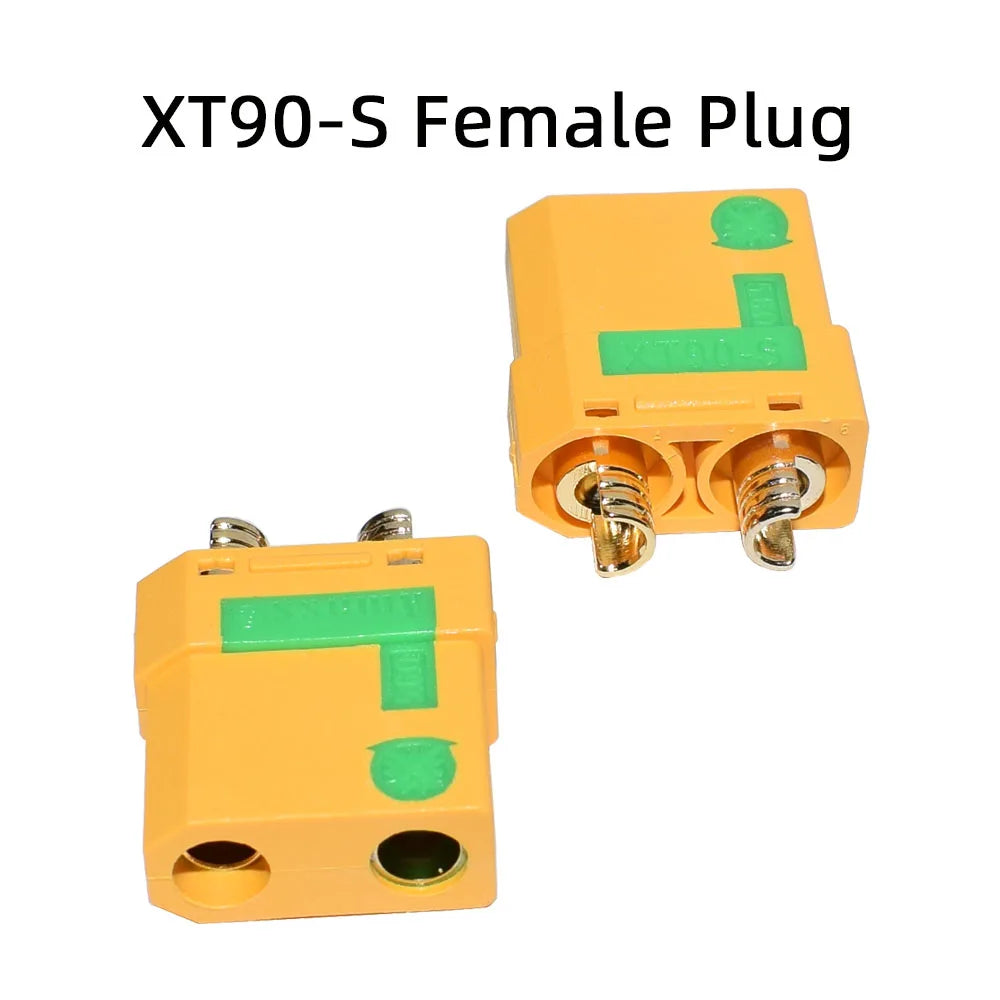 Amass XT90S XT90-S xt90 XT90S Connector Anti-Spark Male Female Motor Adapter for Battery ESC and Charger Lead for RC Car Truck