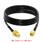 WIFI Antenna Extension Cable SMA Male Plug Female Jack Straight Right Angle Pigtail Adapter RG174 10cm/20cm/30cm/50cm/100cm