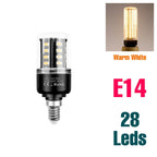 30W LED Indoor Corn Bulb E27/E26 Ceiling Lamp Bulbs E14 Spotlight B22 Living Room Bedroom Kitchen Washroom 220V Home Lighting