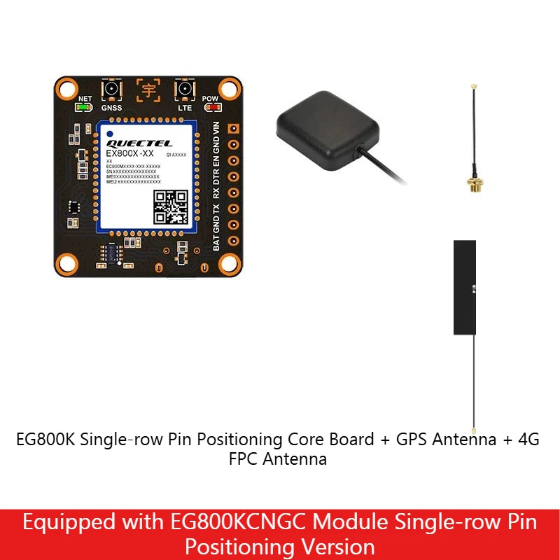 Quectel EG800AK LTE Cat 1 bis 4G Module, Global Bands DTU IoT Communication Core Board EG800Z