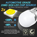 5x T10 LED W5W Car Side Interior Lights 12V Reading Bulb 3030 Chips 194 168 Auto White Red Yellow Parking Marker Dome Lamps