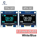 1.3 inch OLED module SPI/IIC I2C Communicate white/blue color 128X64 1.3 inch OLED LCD LED Display Module 1.3" OLED Module 1-10