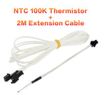 3DSWAY 3D Printer Parts HT-NTC 100K ohm B3950 Thermistor Cartridge Sensor with SM Plug High Temperature for E3D V6 PT100 Hotend