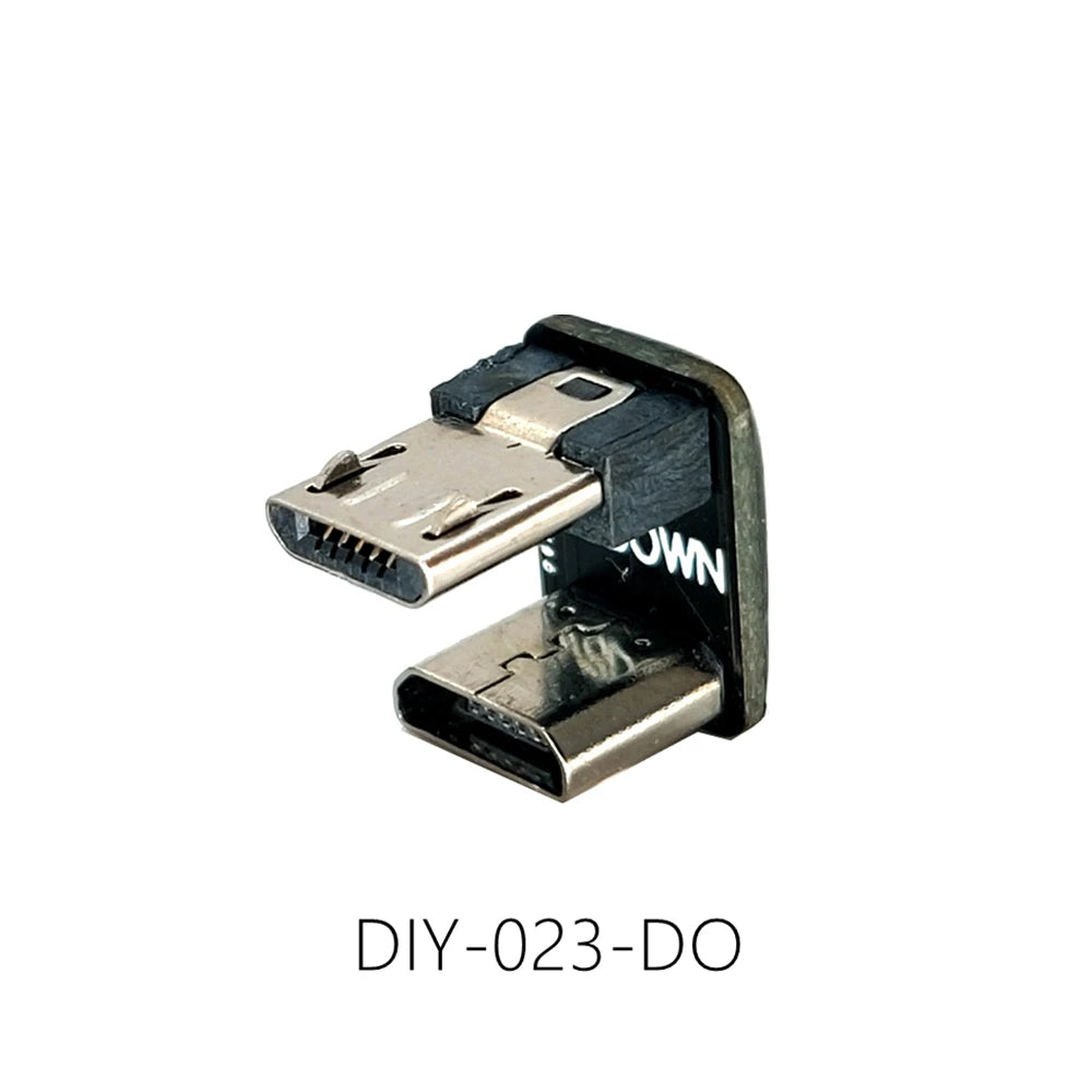 90 Degree USB Left Right Up Angled Micro 5pin Female to Micro USB Male Data Adapter to Mini USB Plug Plug Micro USB
