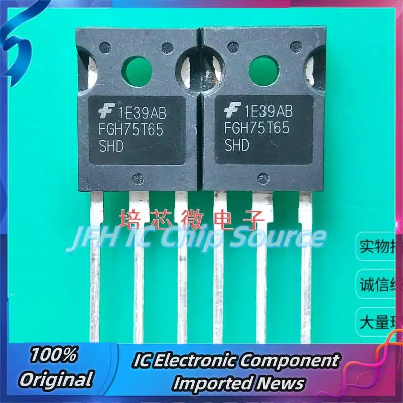 5PCS-10PCS  FGH75T65 FGH75T65SHD  IGBT 75A 650V Best Quality Stock