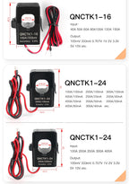 Clamp CT Current Transformer QNCTK1-16 100A 50mA 50A 25mA 100A 40mA 50A 20mA Open Current Sensor Split Core Current Transformer
