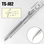TS Series Pine64 TS100 TS101 Soldering Iron Tips Replacement Various Models of Pinecil Electric Soldering Iron Tip BC2 ILS C4 KU
