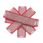 20pcs Red PCB Board Breadboard Double Sided 3x7 4x6 5x7 7x9cm Universal PCB Experiment Prototype Circuit Boards Diy Electroni