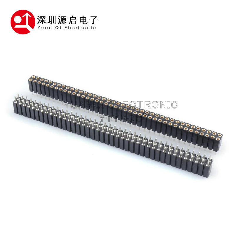 2.54mm PH7 Extra Plastic Height 2/3/4/5/6/7/8/9/-40P Round Dual Single Row PCB IC Crystal Transistor Socket Hole Female Header