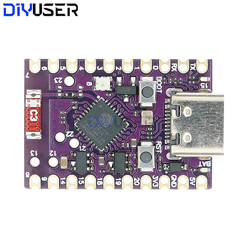DIYUSER ESP32-C6 SuperMini Development 4MB flash WIFI 6 Bluetooth 5 Microcontroller Programming Learning Board