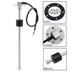 1Pc Fuel Float Level Sensor 0-190ohm Stainless Steel 100mm 200mm 300mm SENSOR with Gaskets Oil Gauge kit Unit  Accessories