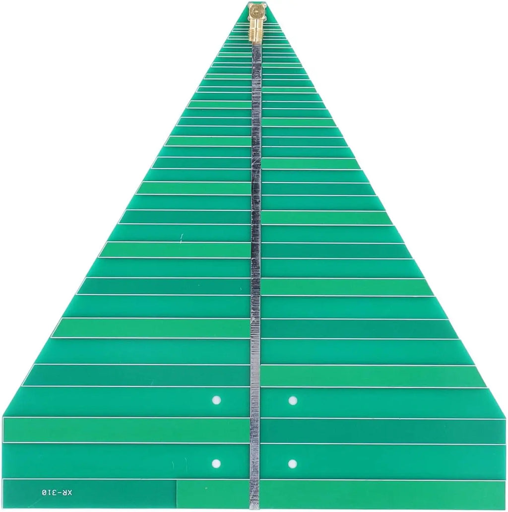 UWB WiFi Log Periodic Antenna 600-6000MHz 50W Broadband Printed Circuit Board Log Ultra Wideband Periodic Antenna Log Periodic