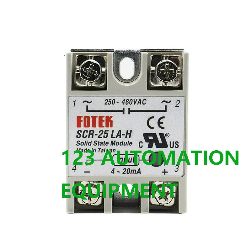 Authentic New FOTEK SCR-25LA 40LA 50LA 75LA-H  SCR-25LA 40LA 50LA 75LA Single Phase Solid State Relay SSR Small AC