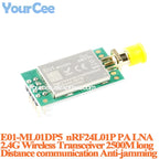 5pcs/1pc E01-2G4M27D E01-ML01DP5 E01-2G4M27SX NRF24L01P NRF24L01 PA LNA Long Range 2.4GHz SPI DIP IoT Wifi Wireless Module