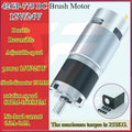 42GP-775 Motor DC Reduction Motor 12V 24V Large Torque Motor Planetary Reduction Planetary Gear Brush 10mm Shaft Diameter