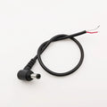 1Pcs DC Power Connector 2.5x0.7/3.5x1.35/4.0x1.7/4.8x1.7/5.5x2.1/5.5x2.5mm Male Plug Cable Right Angled 90 Degree Power Cable