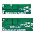 2S 20A 7.4V 8.4V 18650 Lithium Battery Charger Protection Board PCB BMS Board Balanced / Standard 20A Current Module For DIY