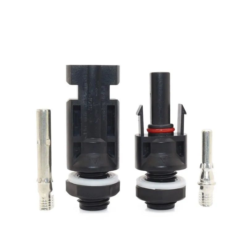 1/5/10 Pair M12 Thread Solar Male Female Connector High Quality Panel Coupler Inverter DC Combiner Box Installation connector E2