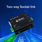 RS485/RS232/RS422 to Ethernet Serial Server DC8-28V Modbus TCP to RTU MQTT Two-Way Socket Link CDEBYTE AT Command