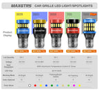 2x W5W T10 LED Canbus Light Bulbs Car Interior Reading Parking Lights White Red Yellow No Error 12V for BMW Audi Mercedes BENZ