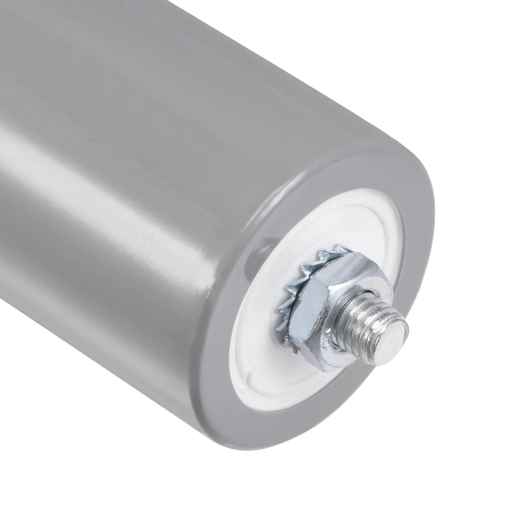 1Pcs CBB60 Run Capacitor 30-50uF 250V AC 2Wire 50/60Hz Cylinder with Terminal M8 Fixing Stud for Air Compressor Water Pump Motor