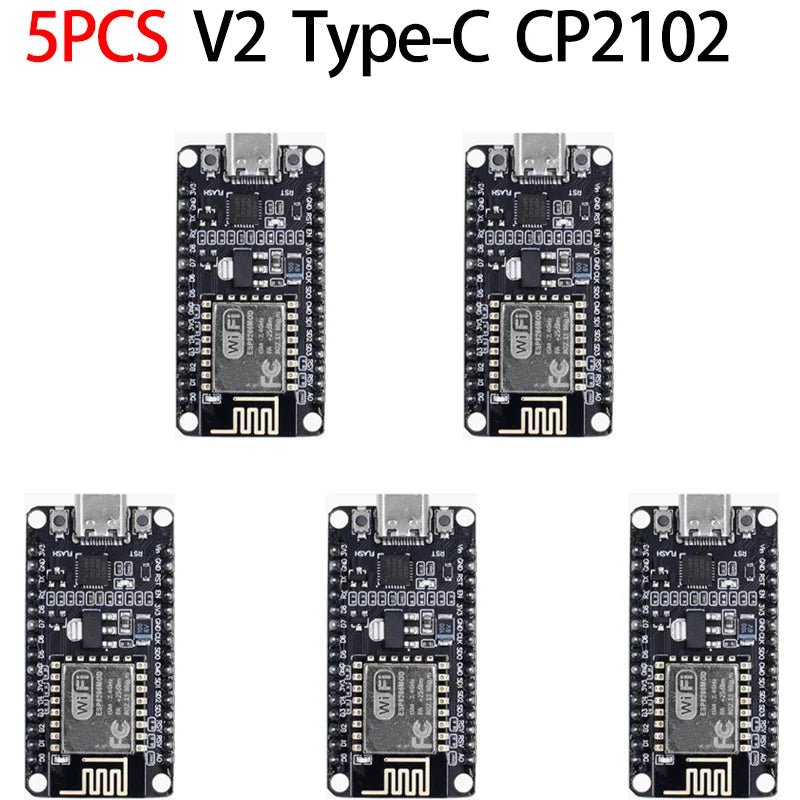 ESP8266 Wireless Module CH340/CP2102/CH9102X NodeMcu V3 V2 Lua WIFI Internet of Things Development Board Based ESP-12E ZY8266
