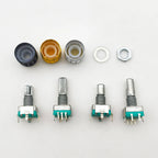 1 Box 20 Position 360 Degree Rotary Encoder EC11 Push Button 5Pin Handle Long 15MM 20MM With A Built In Push Button Switch