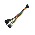 1-50PCS 2/3/4Pin SM 2-6P Splitter Connector 1 to 2 LED Connector JST Male Female Connector Wire Cable For WS2812 LED Strip Light