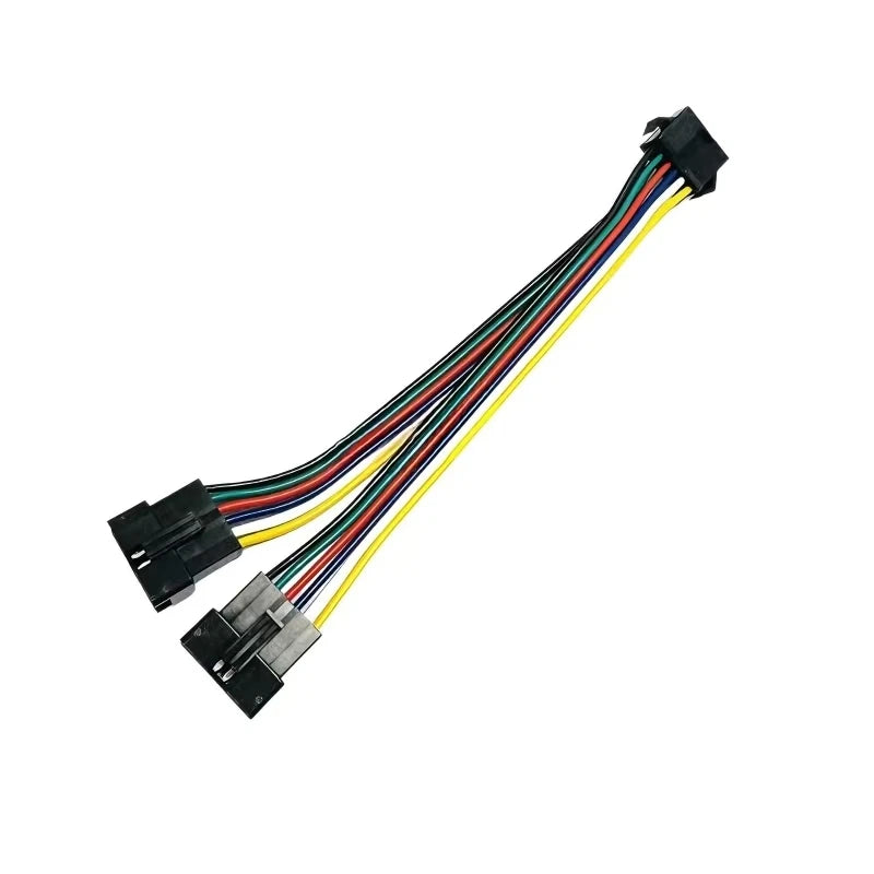 1-50PCS 2/3/4Pin SM 2-6P Splitter Connector 1 to 2 LED Connector JST Male Female Connector Wire Cable For WS2812 LED Strip Light