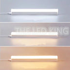 180 Degree Bright LED Tube T5 Light AC220v 230v 60cm 10w 30CM 6W LED T8 Integrated Driver Fluorescent Lamp Bulb Cold Warm White