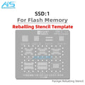 Amaoe SSD1 BGA Reballing Stencil Template For SSD NAND DDR Memory IC BGA96 BGA136 BGA152 BGA132 BGA272 BGA316 BGA100 T=0.2MM