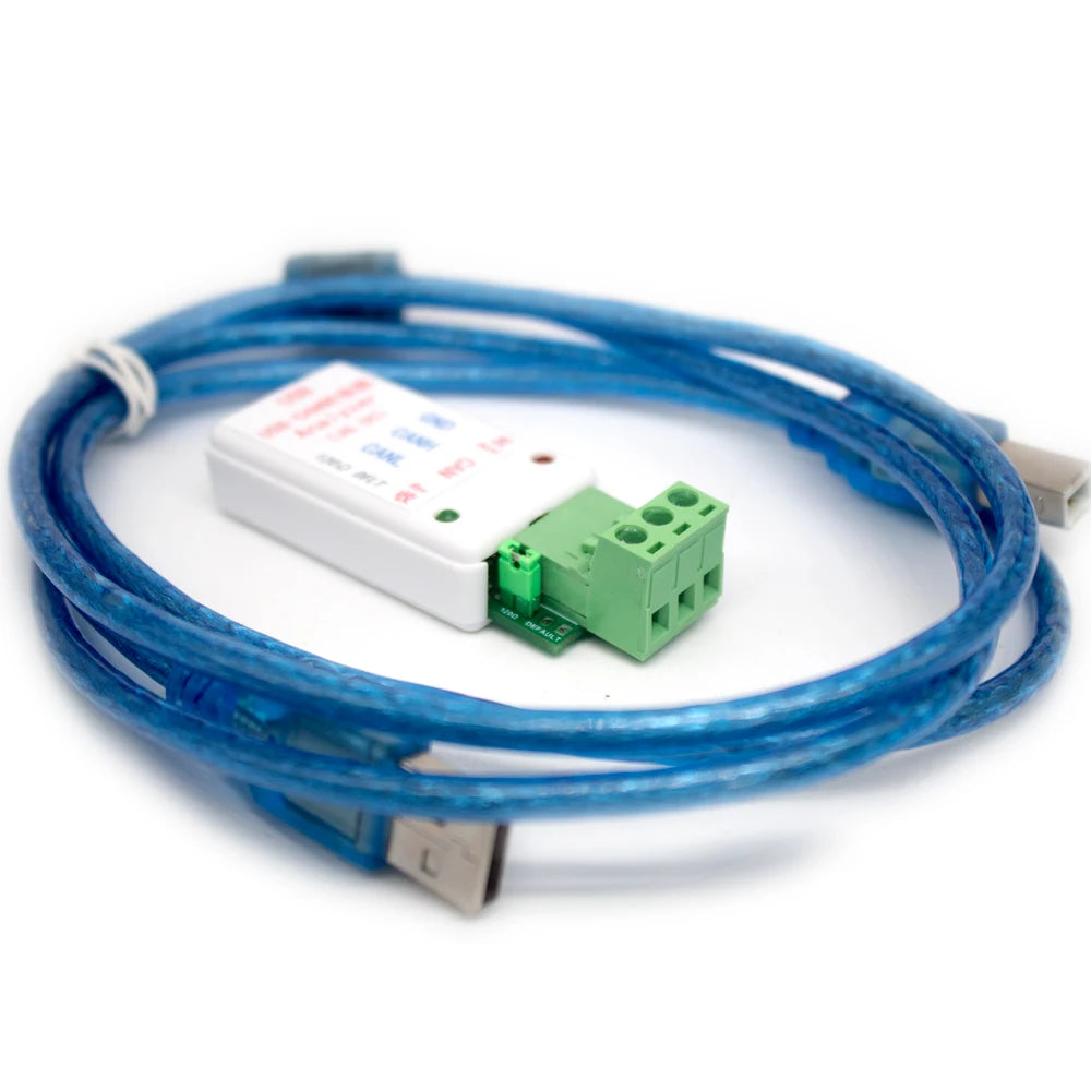 USB to CAN Bus Converter Adapter serial port TO CAN / RS232 232 TO CAN communicate analysis With TVS surge protection