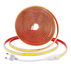 AC 220V COB Strip IP65 Waterproof 10CM Cut 240Leds/M 3000K 4000K 6000K Home Decor Flexible Ribbon Rope Tape LED Light