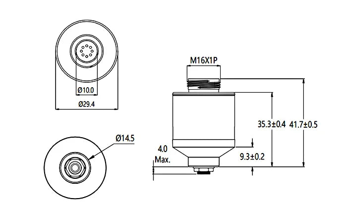 AO-02 AO-03 AO-06 AO-07 AO-08 AO-09 Oxygen Gas Sensor