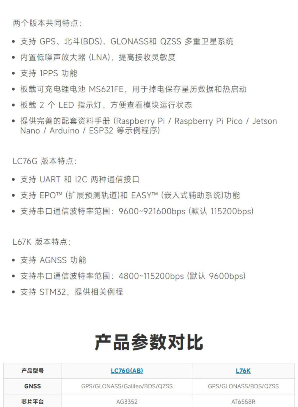 Raspberry Pi 5/4B GPS Module - LC76G GNSS BeiDou Positioning with UART/I2C Interface