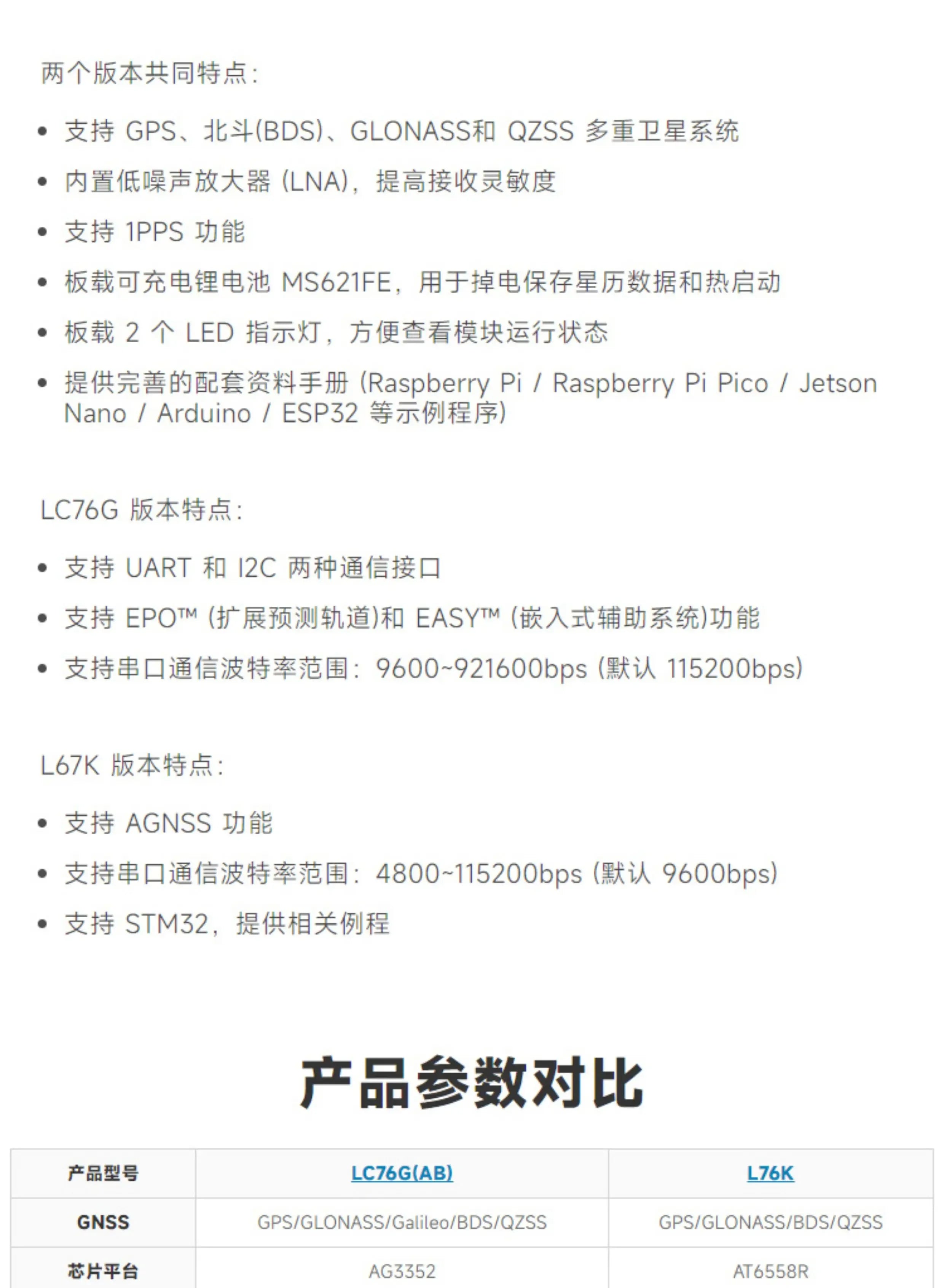 Raspberry Pi 5/4B GPS Module - LC76G GNSS BeiDou Positioning with UART/I2C Interface