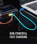 ToolkitRC M8D 1600W 50A Charger DC Balance Touch Screen 65W Fast Charge Dual Channels for 1-8S Lipo Battery For Rc FPV Drone Car