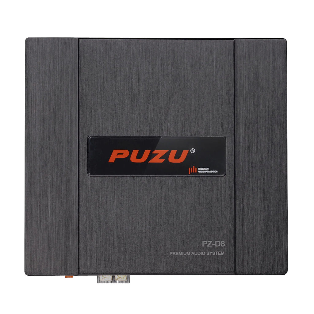 PUZU PZ-D8 D Class 8 channels Car Audio DSP Amplifier processor with 4X180W power output Digital signal processor audio system