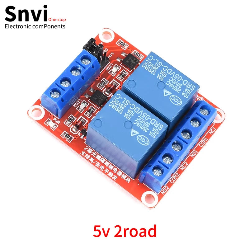 Relay module 1 2 4 6 8 Channel 5V 12V Relay Module Board Shield with Optocoupler Support High and Low Level Trigger for Arduino