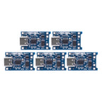 50-1pcs TP4056 3A 5V Lithium Battery Charging Board Module Micro USB/Type-c Interface Charging Protection 2-in-1