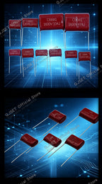 10Pcs CBB81 Metallized Polypropylene Film Capacitors High-Voltage 1.6 kV 1600 V 102j 104j 153 222 332 334 472 474 562 682J 0.1uf