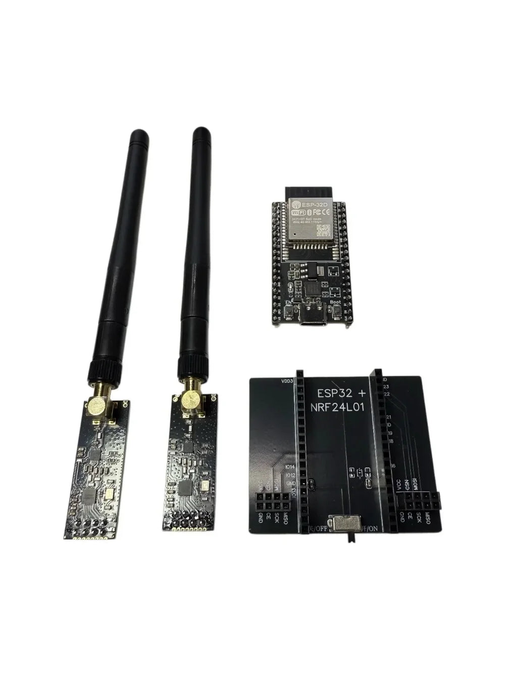 New ESP32 DevKitC Development Board NRF24L01(E01-ML01DP5) 2.4GHz Wireless Module, supports Bluetooth for IoT Projects