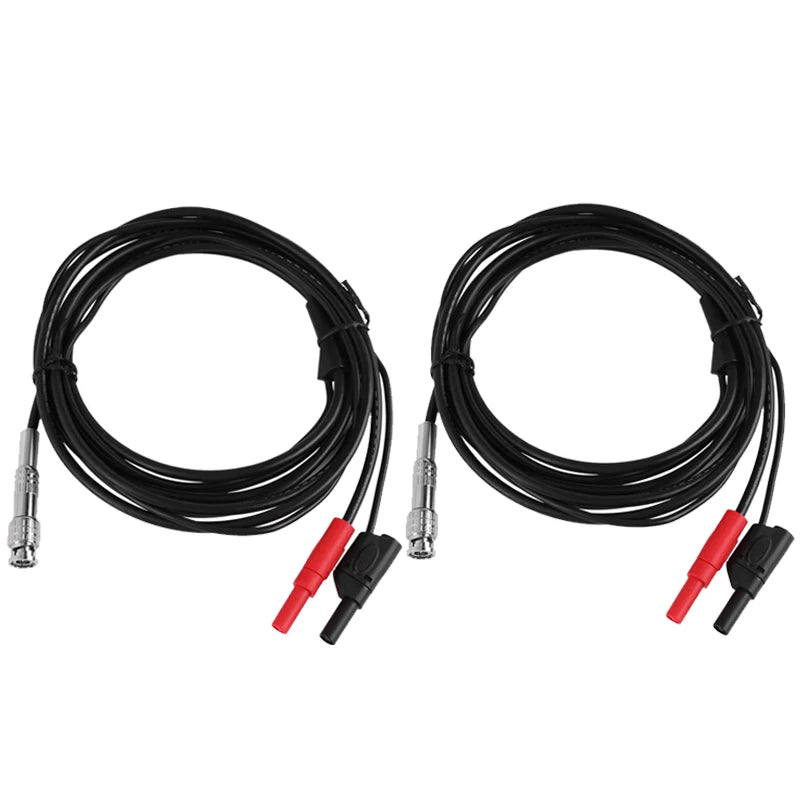 Hantek Oscilloscope Probes Auto Test Cable HT30A BNC to Banana Adapter Dual Banana Head Multipurpose Test Line 1008C 6074BE 2D72