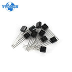 100PCS 2N2222 Transistor TO-92 2N2907 2N3904 2N3906 A1015 BC327 BC337 C1815 S8050 S8550 PNP NPN Transistors Kit