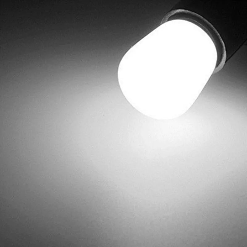 Mini LED Light Bulbs 2W E14 E12 T22 220V 110V 12V 24V 2835 SMD Refrigerator Lamp Screw Bulb For Refrigerator Freezer Cold/ Warm
