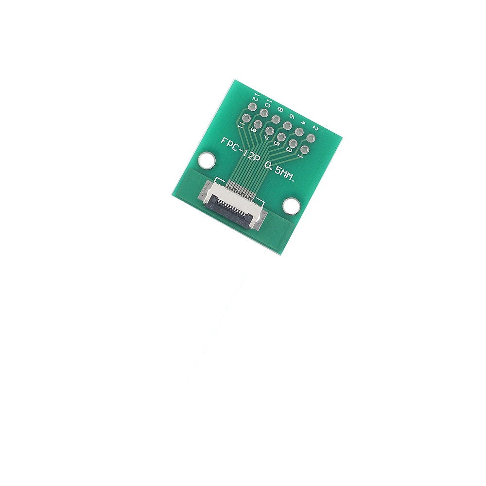 5Pcs/lot FPC FFC 0.5MM  Pitch Conversion board DIY PCB board 6P~20P 6 8 10 12 20 P connector For Cable transfer
